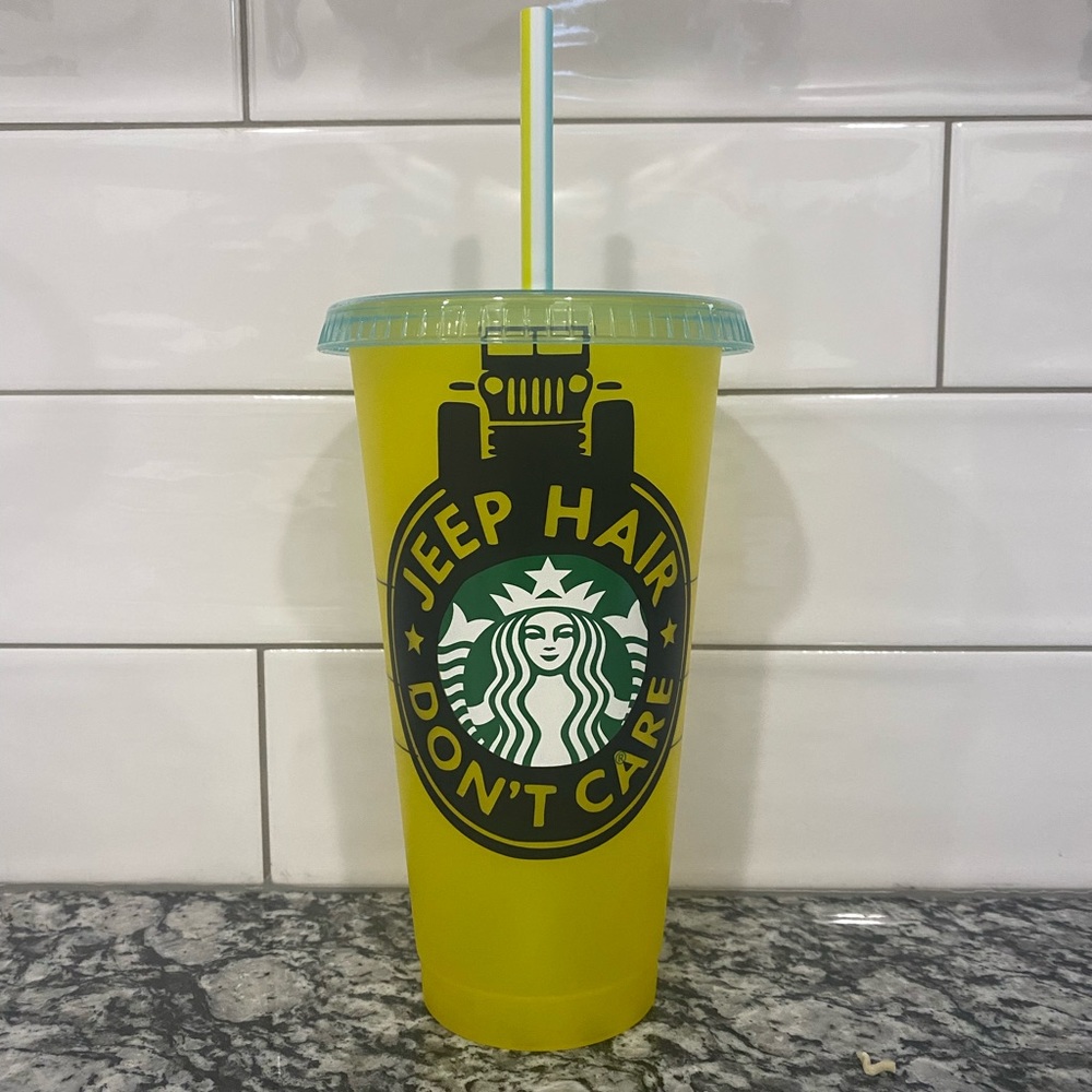New Jeep inspired Starbucks cold cup